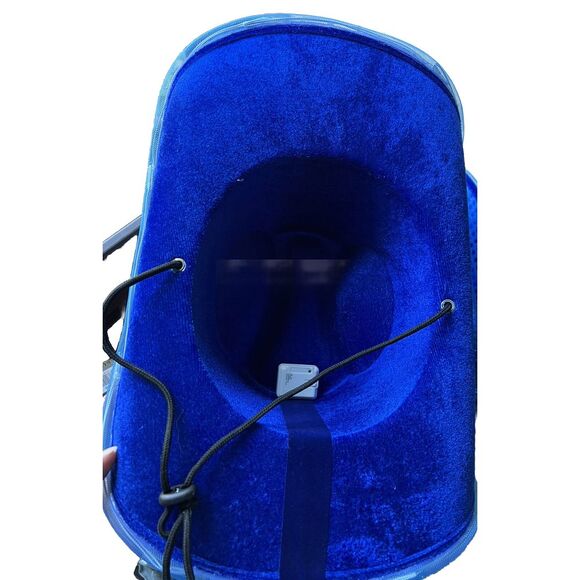 Funcredible Space Cowgirl Hat | Blue Light Up Cowboy Hat - Picture 5 of 16